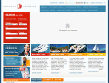 Tablet Screenshot of croatia-yachting-charter.com